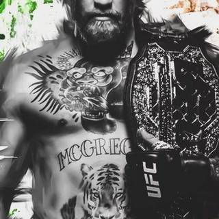 Connor McGregor iPhone wallpaper