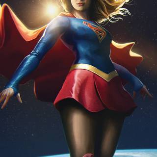 Supergirl iPhone wallpaper