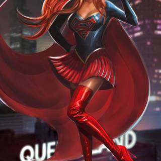 Supergirl iPhone wallpaper