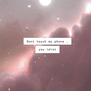 Phone message wallpaper