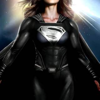 Supergirl iPhone wallpaper