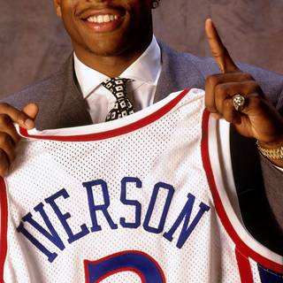 Allen Iverson phone wallpaper