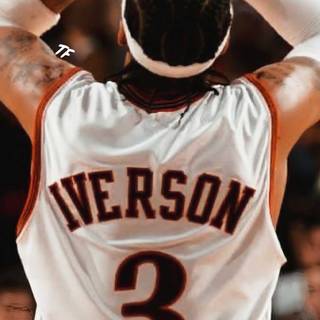 Allen Iverson phone wallpaper