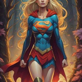 Supergirl iPhone wallpaper