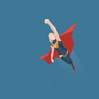 Supergirl iPhone wallpaper