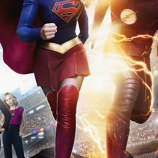 Supergirl iPhone wallpaper