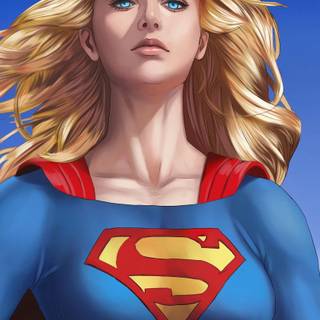 Supergirl iPhone wallpaper