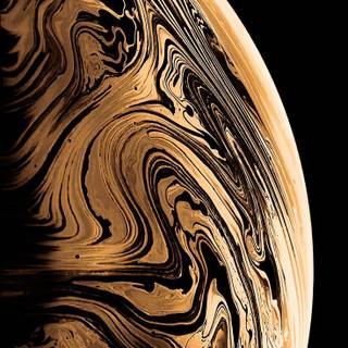 iPhone 11 Pro gold wallpaper