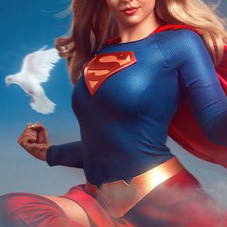 Supergirl iPhone wallpaper