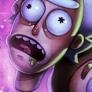 Rick and Morty iPhone XR wallpaper