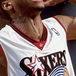 Allen Iverson phone wallpaper