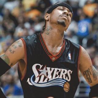 Allen Iverson phone wallpaper