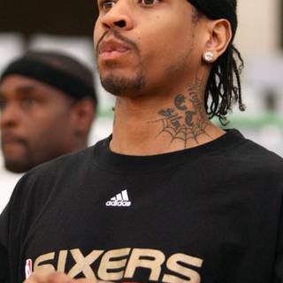 Allen Iverson phone wallpaper