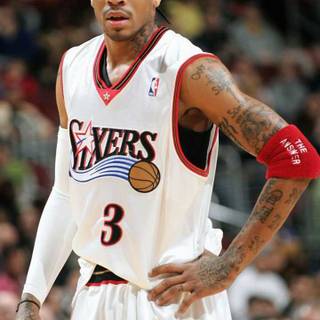 Allen Iverson phone wallpaper