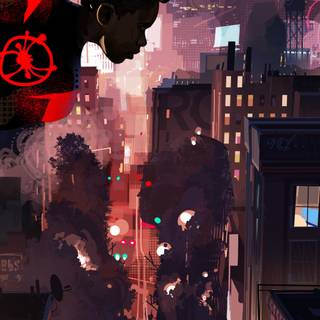 Miles Morales aesthetic wallpaper