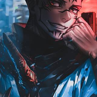 Sukuna vs Jogo wallpaper