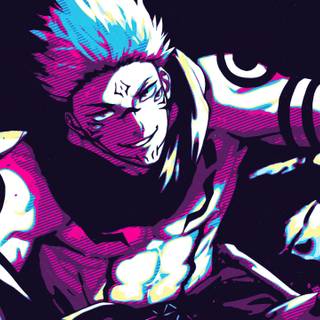 Sukuna HD desktop wallpaper