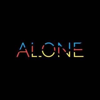 Alone word wallpaper