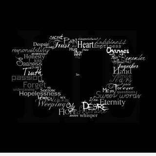 Alone word wallpaper