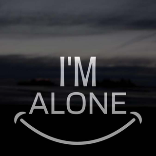 Alone word wallpaper
