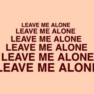 Alone word wallpaper