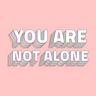 Alone word wallpaper