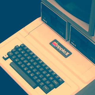 Classic computer wallpaper