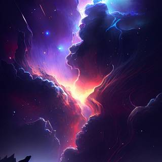 iPhone aesthetic galaxy wallpaper