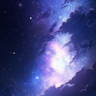 iPhone aesthetic galaxy wallpaper