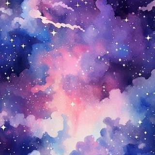 iPhone aesthetic galaxy wallpaper