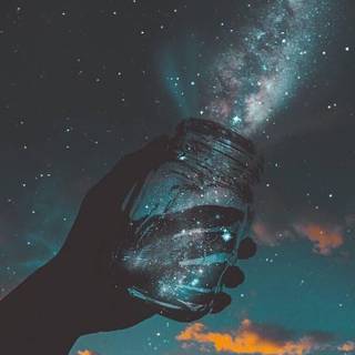 iPhone aesthetic galaxy wallpaper