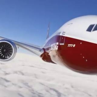 Boeing 777 iPhone wallpaper