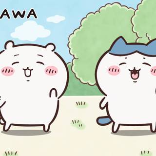 Chiikawa desktop wallpaper