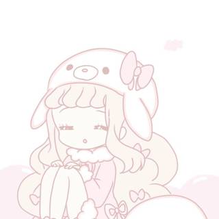 Cute pastel anime wallpaper