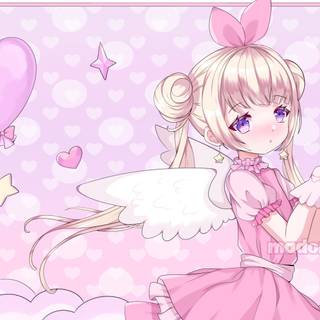 Cute pastel anime wallpaper