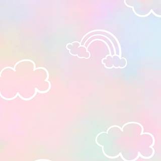 Cute pastel anime wallpaper