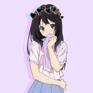 Cute pastel anime wallpaper