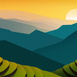 Chinese minimalist wallpaper