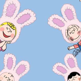 Snoppy Easter wallpaper