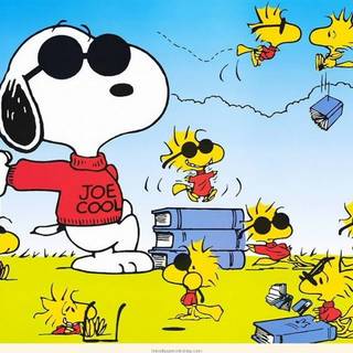 Snoppy Easter wallpaper