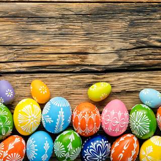 Easter egg designs wallpaper