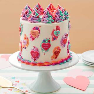 Valentine's Day bakery wallpaper