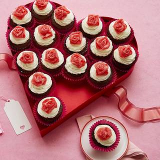 Valentine's Day bakery wallpaper