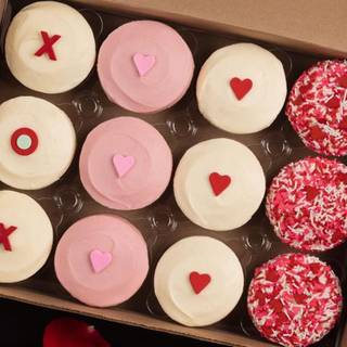 Valentine's Day bakery wallpaper