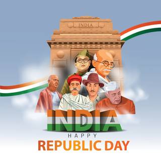Happy Republic Day 2024 wallpaper