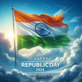 Happy Republic Day 2024 wallpaper