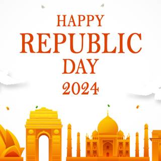 Happy Republic Day 2024 wallpaper