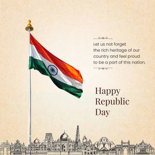 Happy Republic Day 2024 wallpaper