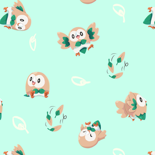 Pokémon Rowlet wallpaper