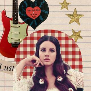 Lana Del Rey Lust For Life wallpaper